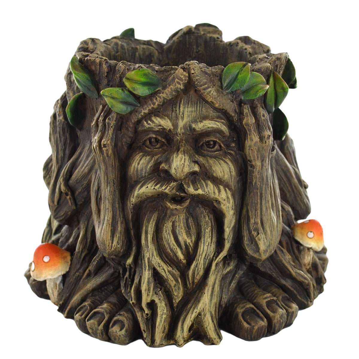 Tree Ent Plant Pot Holder Hear No, See No, Speak No Evil Decorative Planter