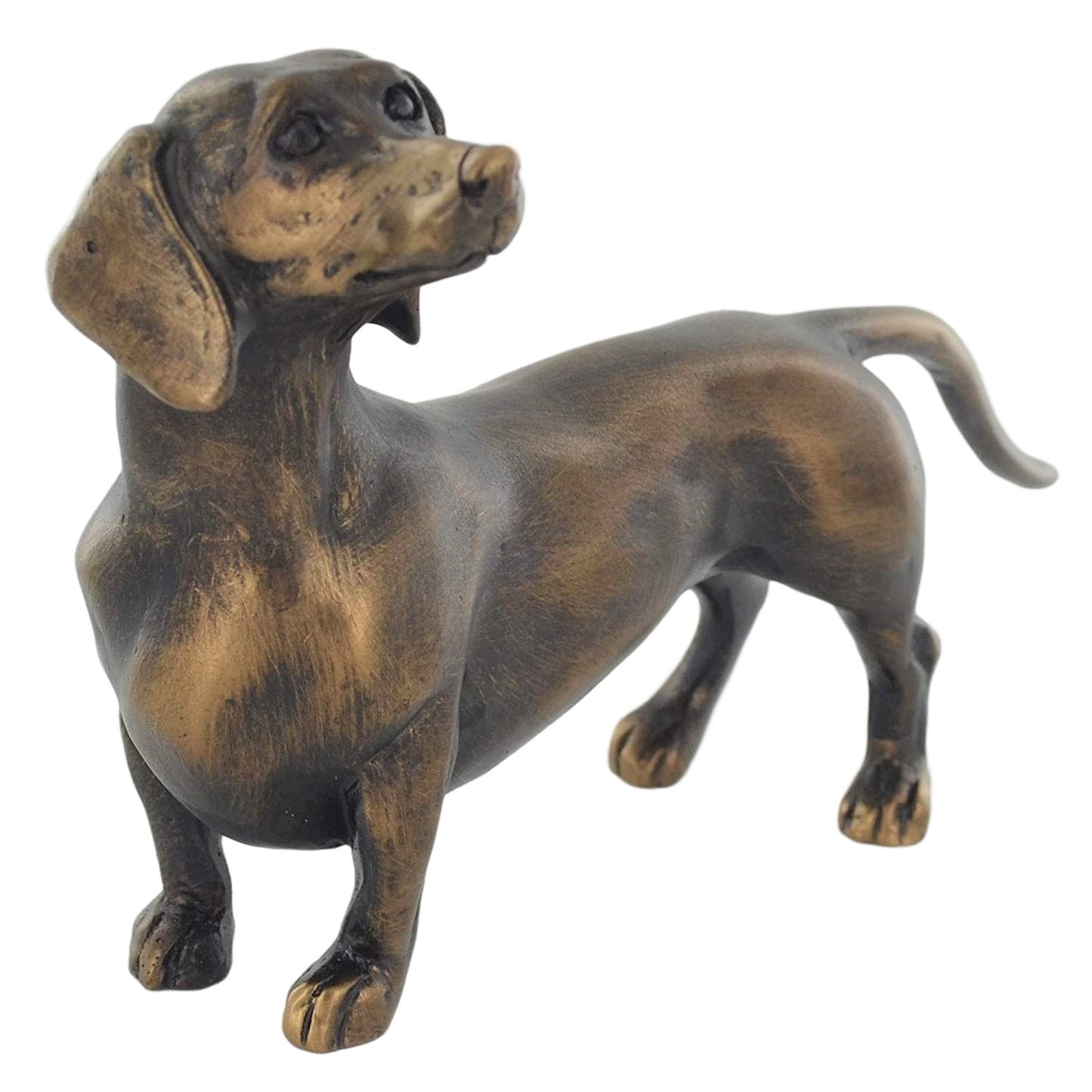 Dachshund Dog Figure Bronze Effect By Harriet Glen