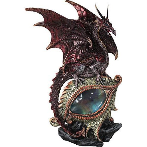 Red Eye Of The Dragon Light Up Ornament By Nemesis Now