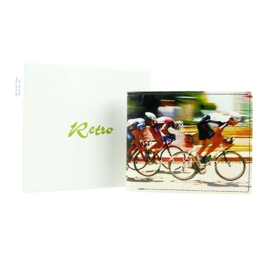 Genuine Leather Wallet With Road Bike Design By Golunski