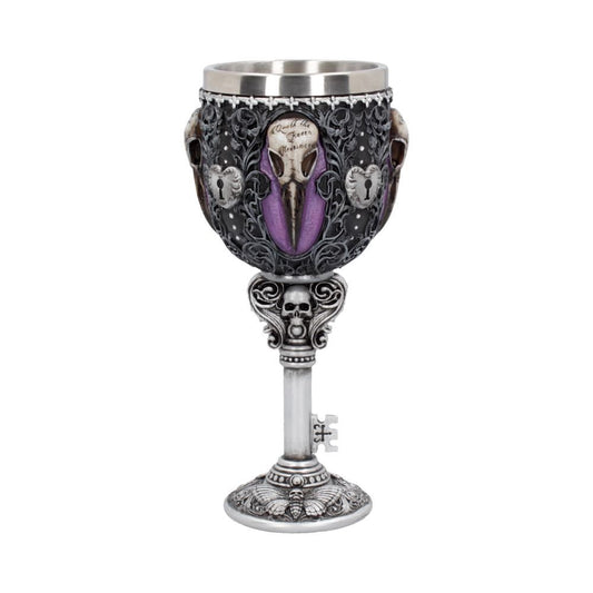 Edgar's Raven Goblet By Nemesis Now Raven Skull Cup