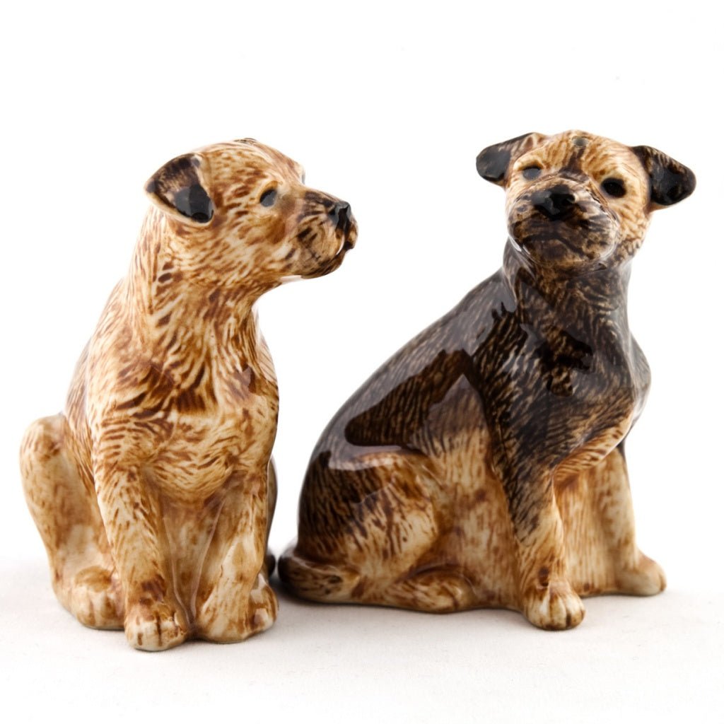 Border Terrier Salt & Pepper Shakers