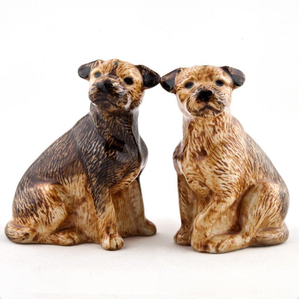 Border Terrier Salt & Pepper Shakers