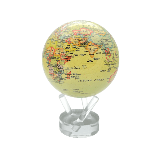 MOVA Antique Beige Map 4.5" Globe
