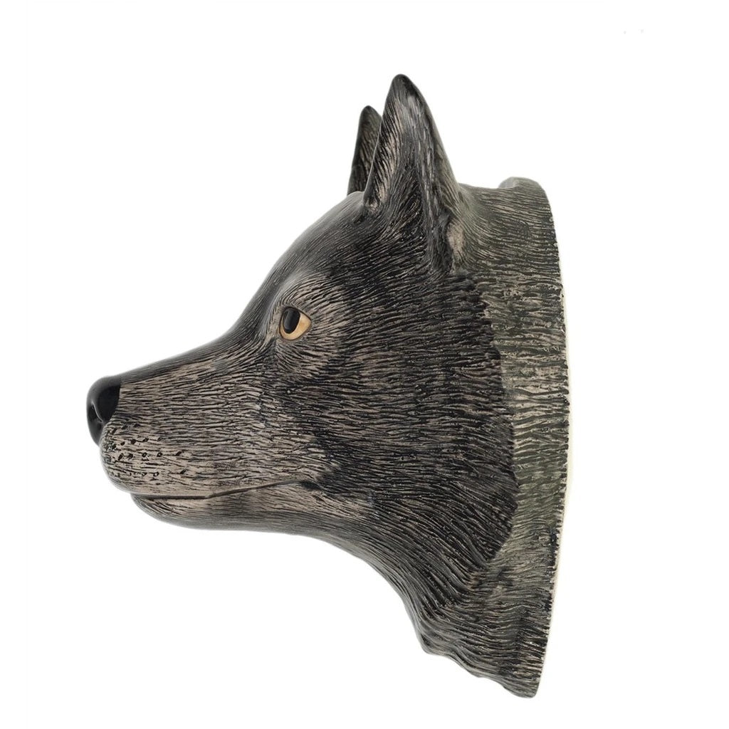 Wolf Wall Vase