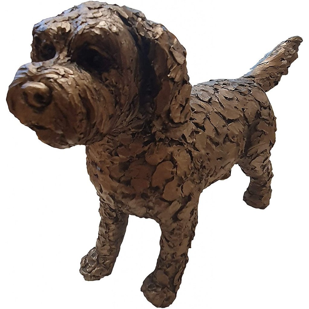 Frith - Sparky Cockapoo Dog Sculpture By Adrian Tinsley