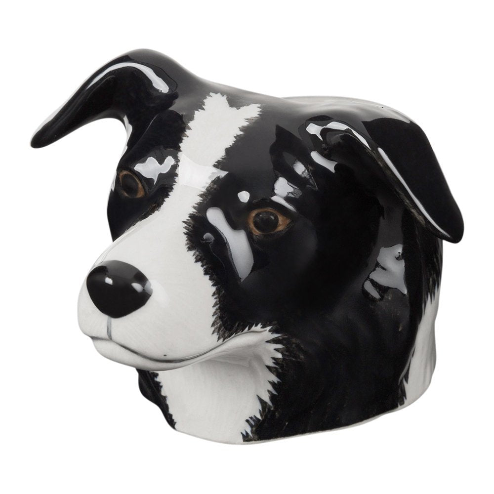 Border Collie Face Egg Cup