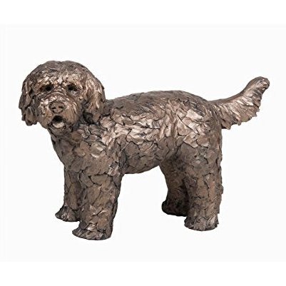 Frith - Button Labradoodle Dog Sculpture By Adrian Tinsley