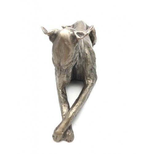 Frith - Chester Lurcher Thinking Dog Sculpture By Harriet Dunn