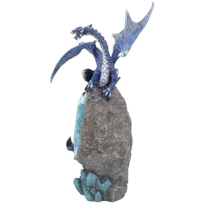 Blue Dragon Crystal Light Up Ornament Cobalt Custodian