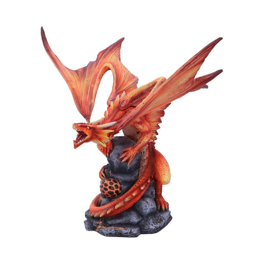 Orange Adult Fire Dragon Figure By Nemesis Now, Anne Stokes Collection