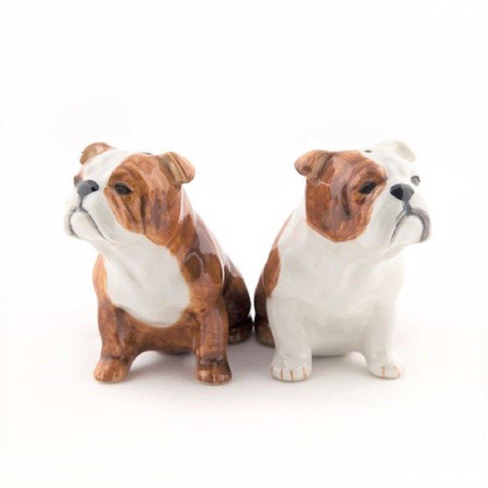 English Bulldog Salt & Pepper Shakers