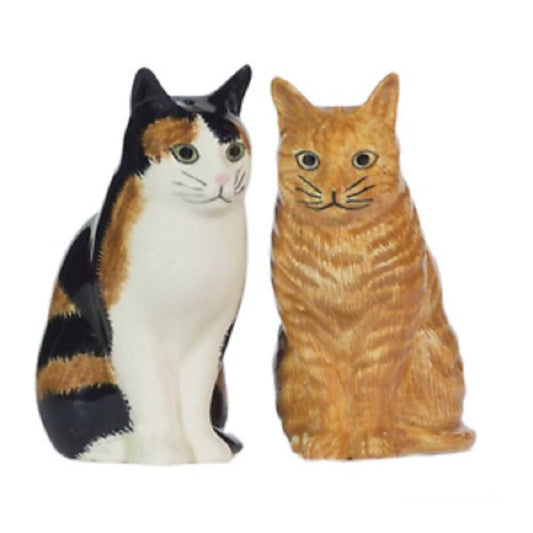 Eleanor & Vincent Cat Salt & Pepper Shakers