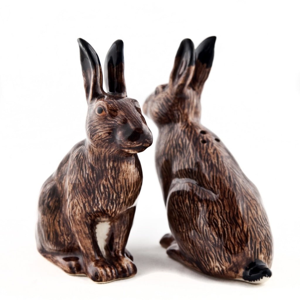 Hare Salt & Pepper Shakers