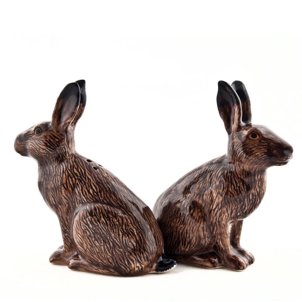 Hare Salt & Pepper Shakers