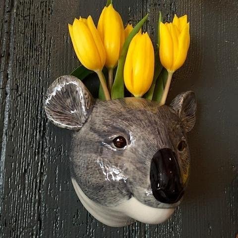 Koala Bear Wall Vase