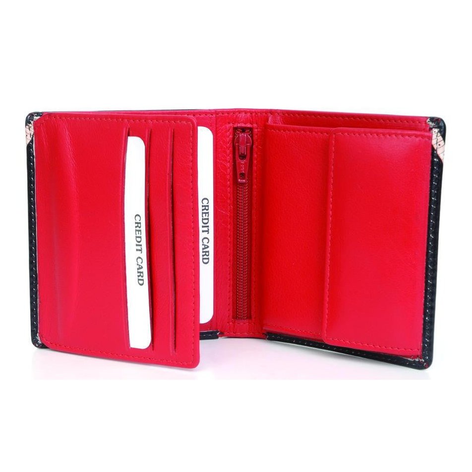 Golunski Retro Gents Leather Wallet - Guitar Design with Coin Section - Present Days