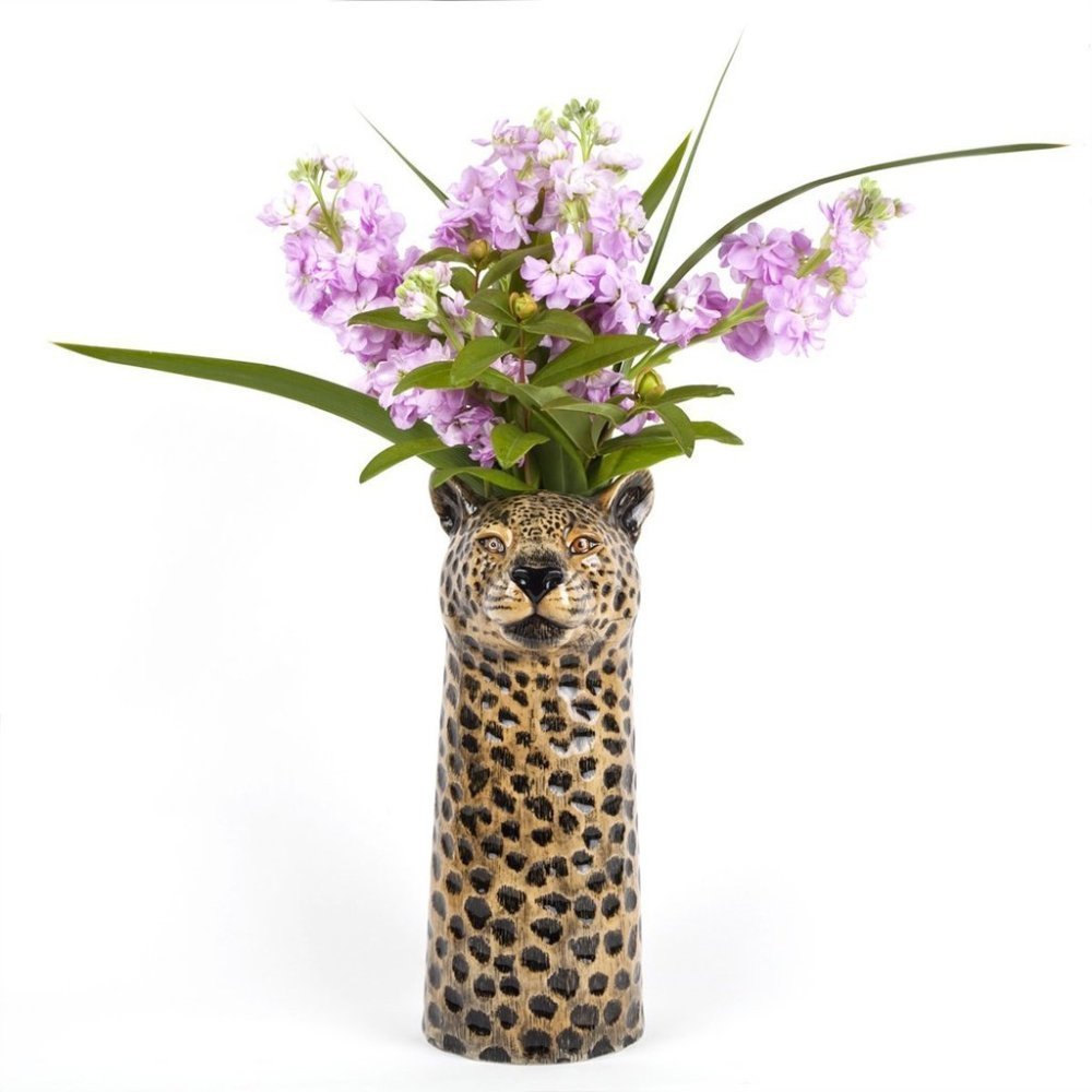 leopard Flower Vase