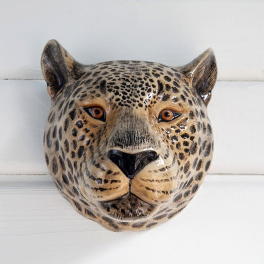 Leopard Wall Vase