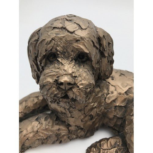 Frith - Ozzy Cockapoo Dog Sculpture By Adrian Tinsley
