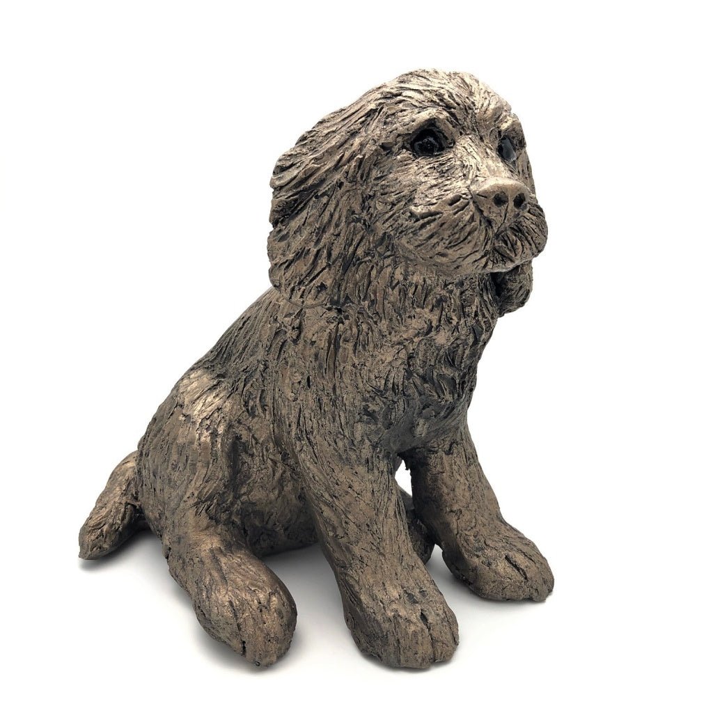 Frith Cocker Spaniel Raffles Figure In Cold Cast Bronze Made In UK