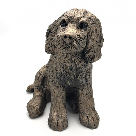 Frith Cocker Spaniel Raffles Figure In Cold Cast Bronze Made In UK