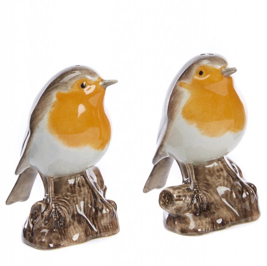 Robin Salt & Pepper Shakers