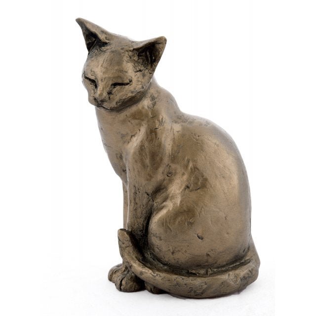 Frith - Maisie Sitting Cat Sculpture By Paul Jenkins