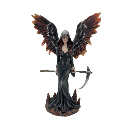 Take My Soul Figurine By Nemesis Now, Female Reaper with Scythe