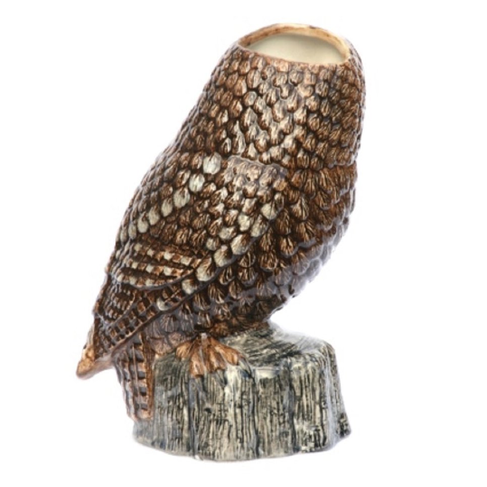 Tawny Owl Flower Vase
