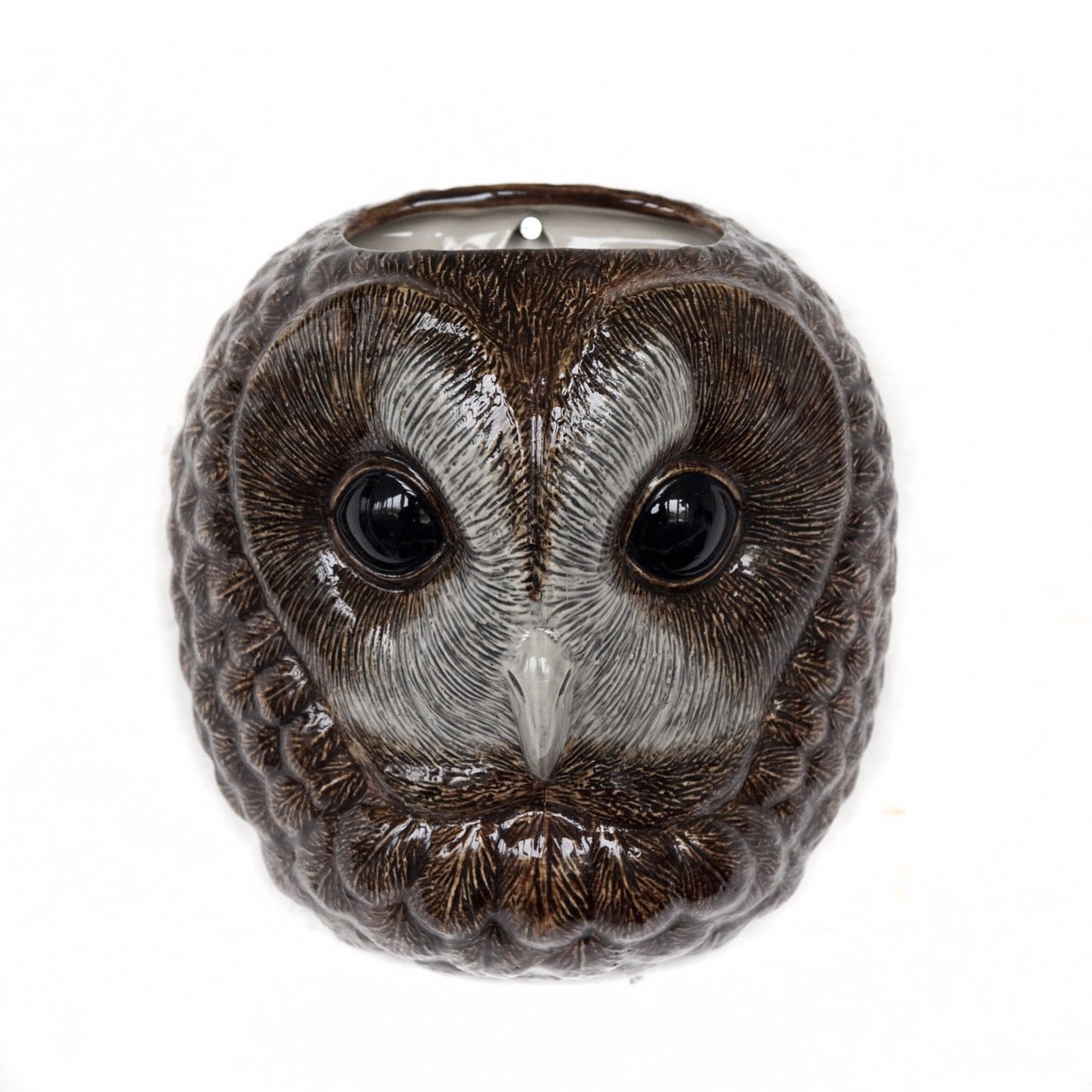 Tawny Owl Wall Vase