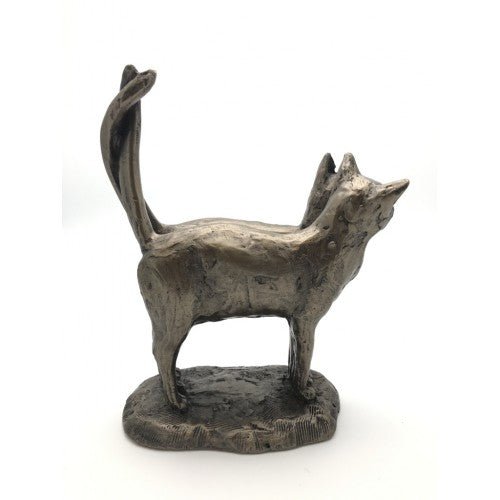Frith - Two's Company Double Cat Sculpture By Paul Jenkins