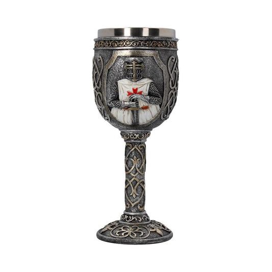 Templars Knight Goblet, Medieval Cup By Nemesis Now