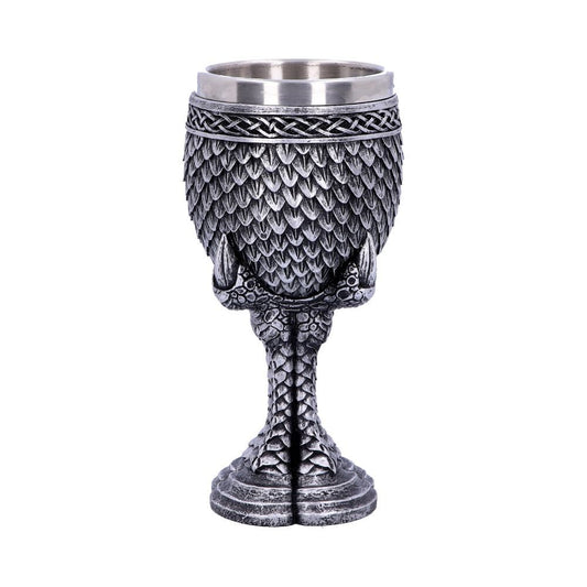 Dragon Claw Grey Scale Goblet By Nemesis Now