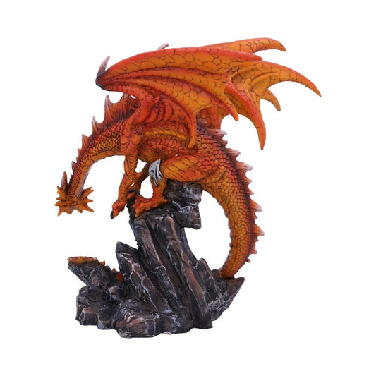 Burnt Orange Dragon Ornament Mikan By Nemesis Now