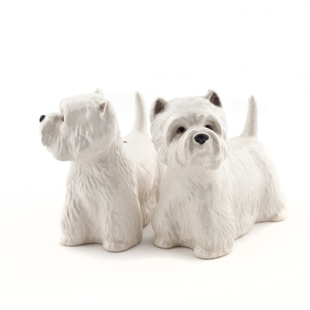 Westie Salt & Pepper Shakers