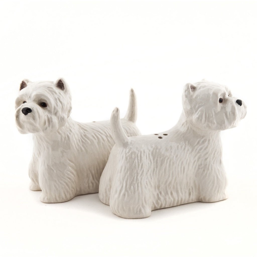 Westie Salt & Pepper Shakers
