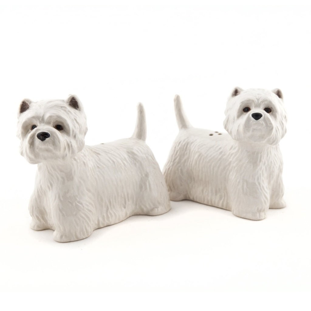 Westie Salt & Pepper Shakers