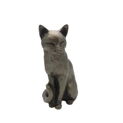 Frith - Willard Sitting Cat Sculpture By Paul Jenkins