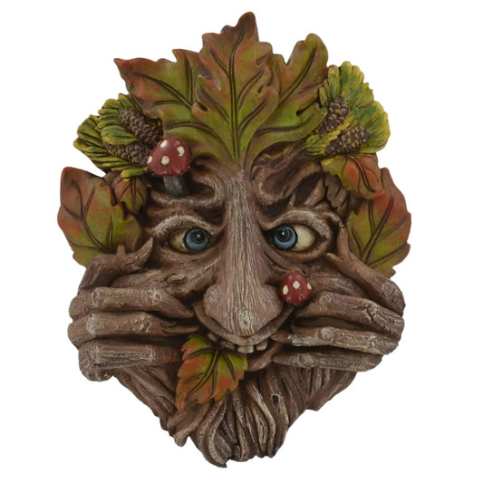 Tree Ent Cheeky Face Plaque Garden Plaque