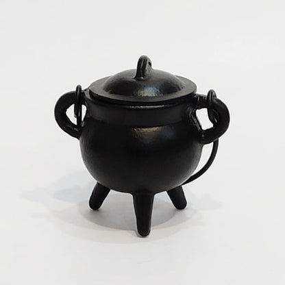 Cast Iron Cauldron Small Plain Witch & Magic Accessory for Wicca Potions Neopaganism
