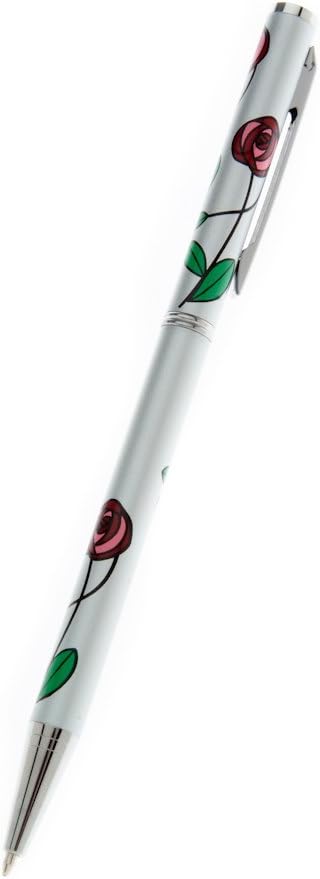 Pen and Bookmark Set Mackintosh Red Rose in Presentation Box