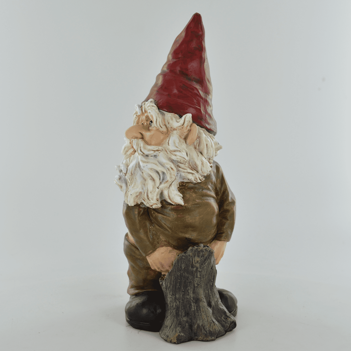 Gnome Having A Widdle Cheeky Figure Home Decor Garden Ornament