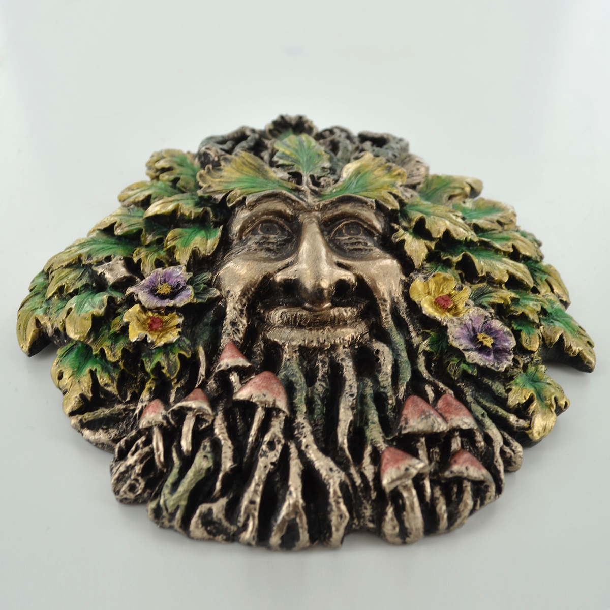 Greenman Rugosa Garden Wall Plaque Veronese Design