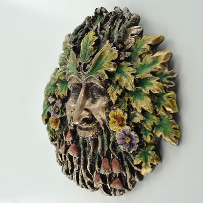 Greenman Rugosa Garden Wall Plaque Veronese Design