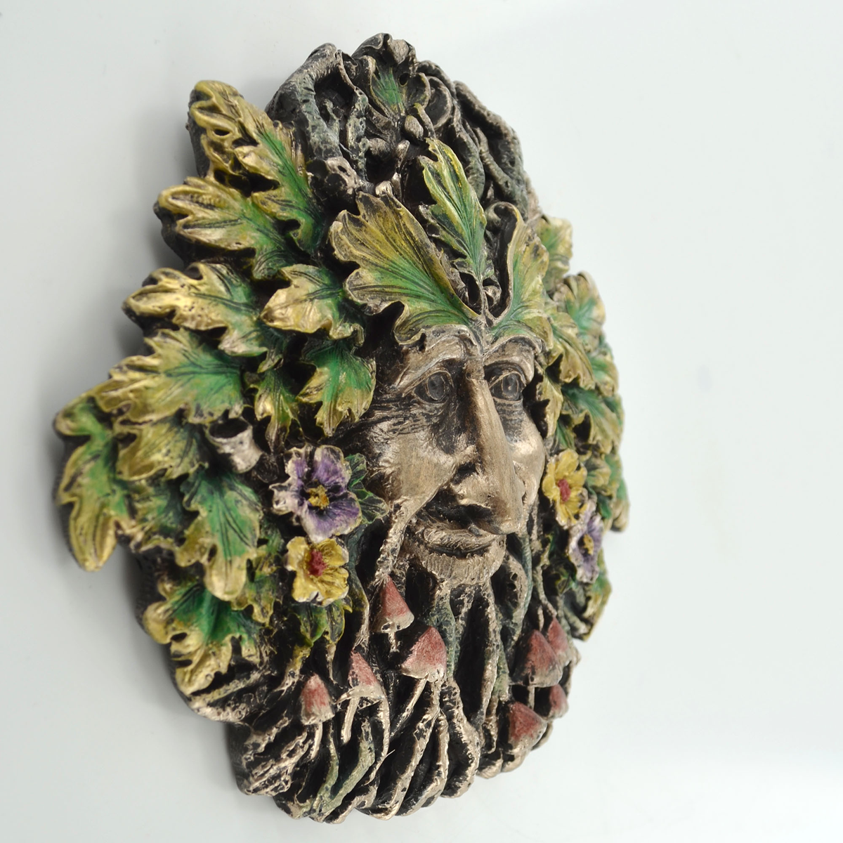 Greenman Rugosa Garden Wall Plaque Veronese Design