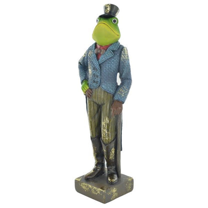 Dapper Toad Statue Vintage Clothing, Wind In The Willows