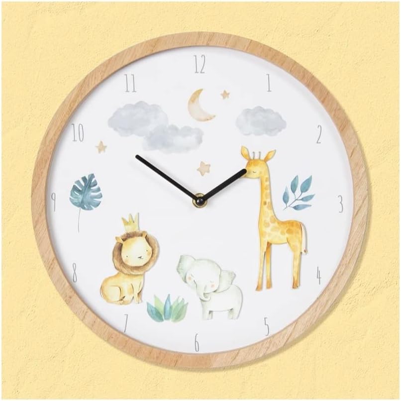 Little Moments Animal Wall Clock 30 cm