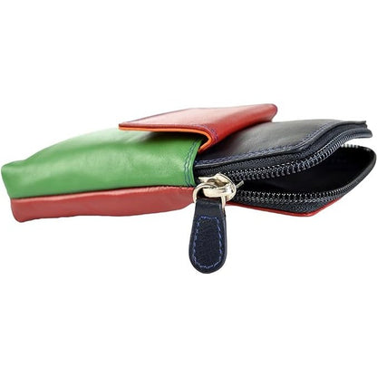 Leather Glasses Case With Zip Top By Golunski - Midnight