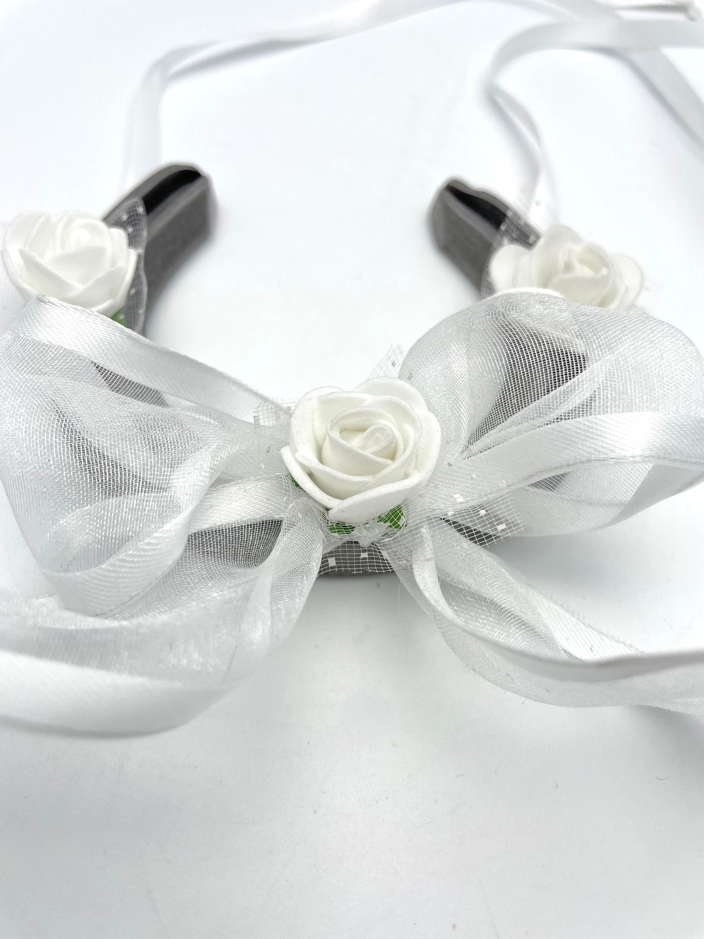Wedding Good Luck Gift Lucky Real Pony Horseshoe White Roses